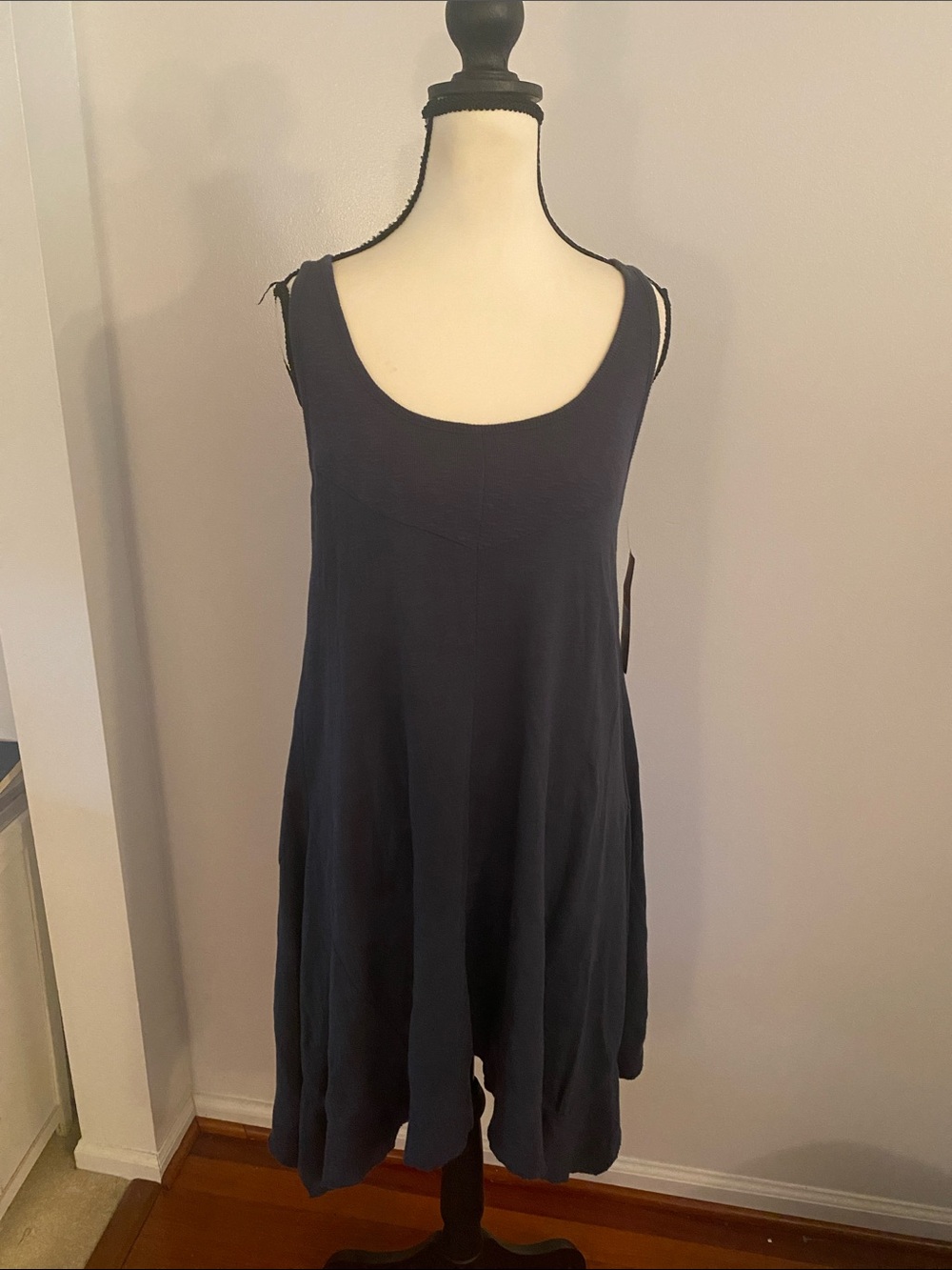 NWT DKNY size small blue Asymmetrical dress